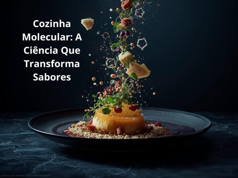 Cozinha Molecular A Ciência Que Transforma Sabores