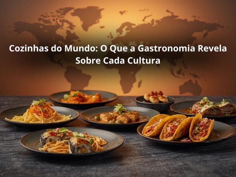 Cozinhas do Mundo: O Que a Gastronomia Revela Sobre Cada Cultura