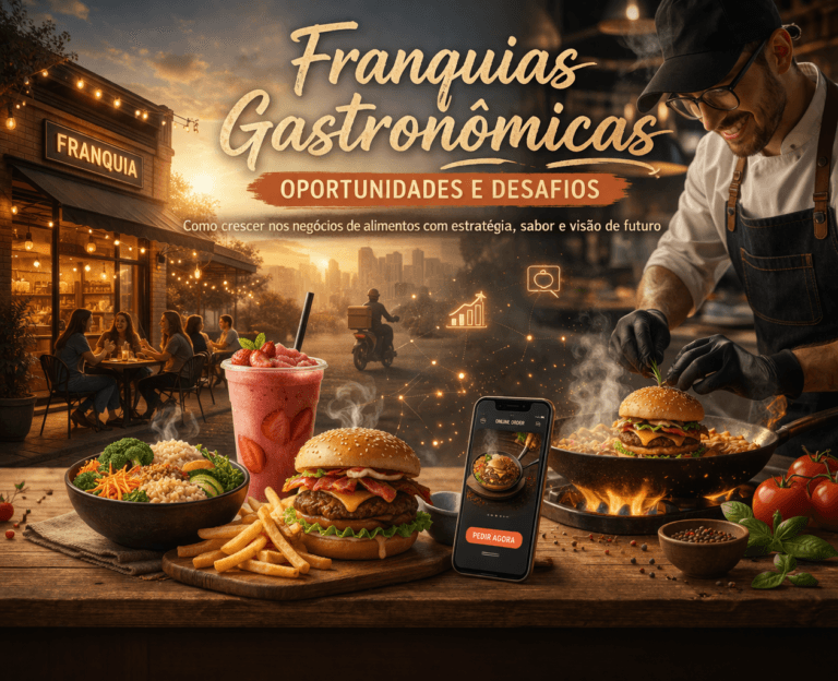 franquias gastronômicas, negócios de alimentos